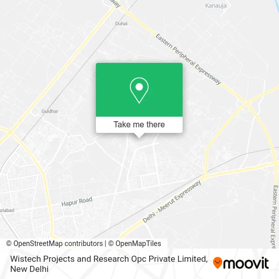 Wistech Projects and Research Opc Private Limited map