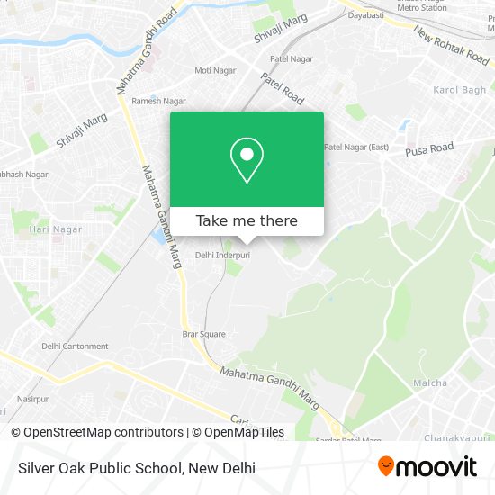 Silver Oak Public School map