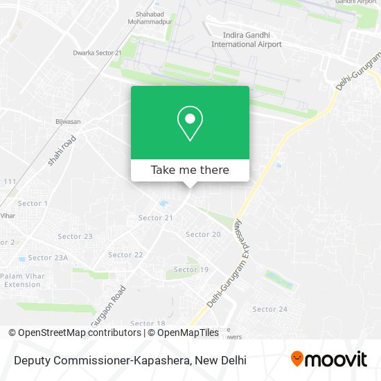 Deputy Commissioner-Kapashera map