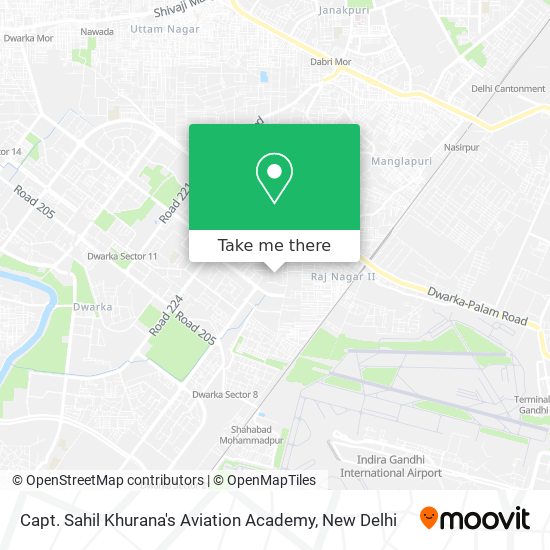 Capt. Sahil Khurana's Aviation Academy map