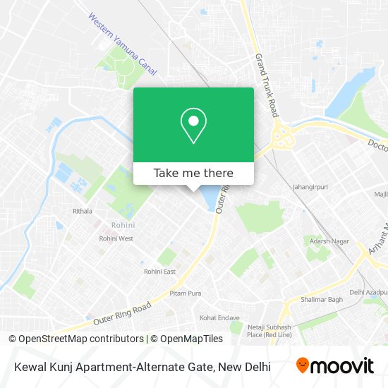 Kewal Kunj Apartment-Alternate Gate map