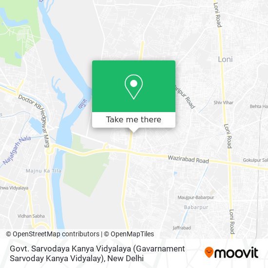 Govt. Sarvodaya Kanya Vidyalaya (Gavarnament Sarvoday Kanya Vidyalay) map
