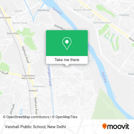 Vaishali Public School map