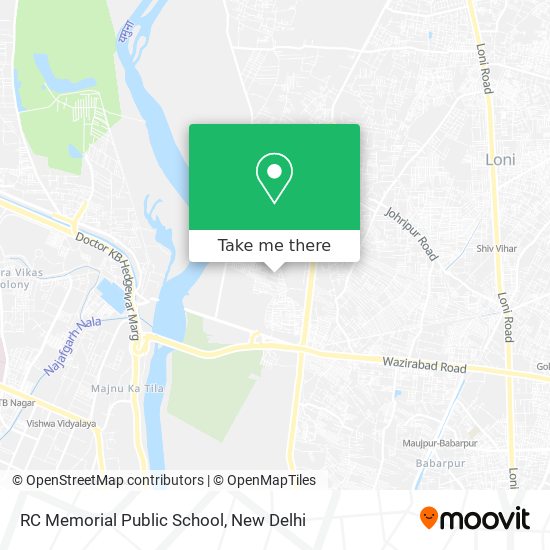 RC Memorial Public School map
