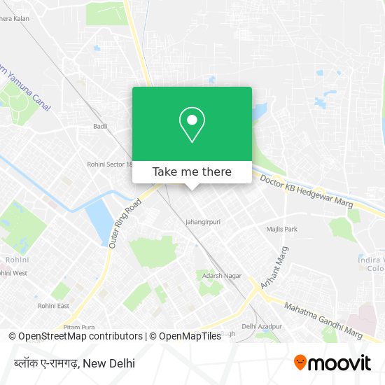 ब्लॉक ए-रामगढ़ map