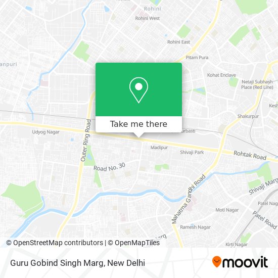 Guru Gobind Singh Marg map