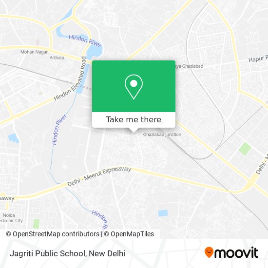 Jagriti Public School map