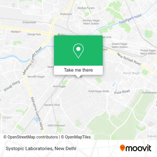 Systopic Laboratories map