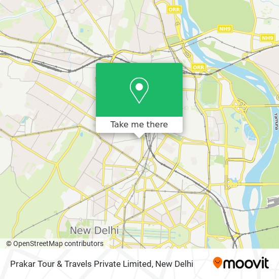 Prakar Tour & Travels Private Limited map