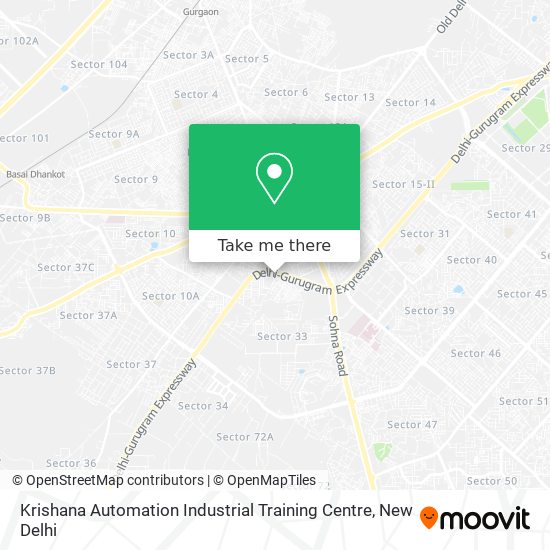 Krishana Automation Industrial Training Centre map