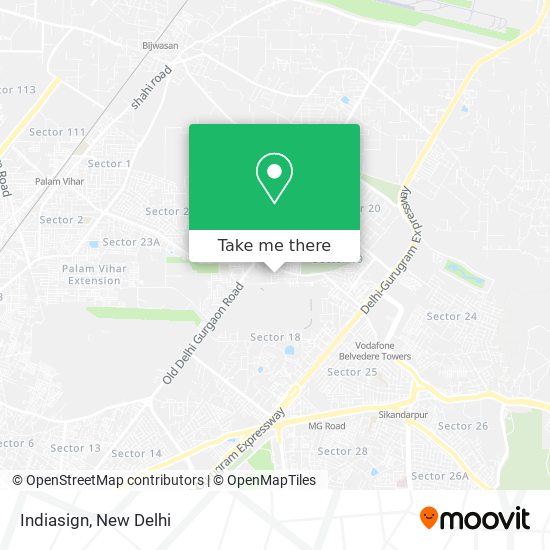 Indiasign map