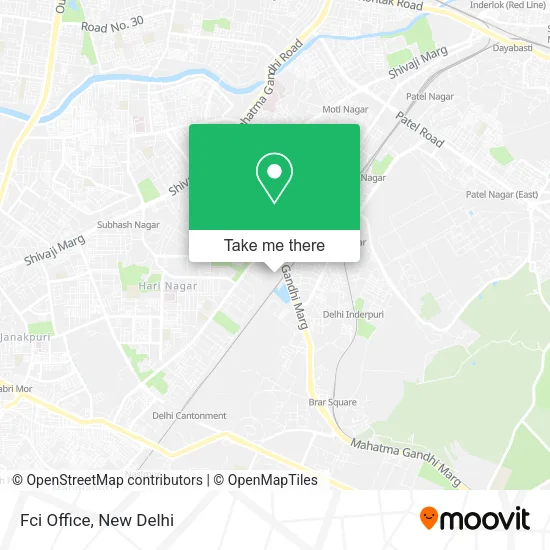 Fci Office map