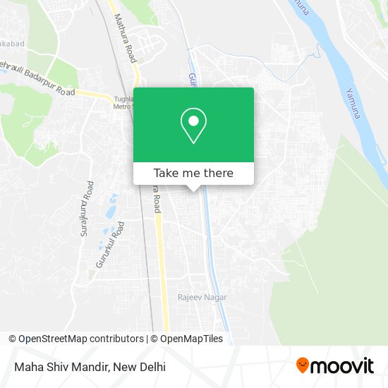 Maha Shiv Mandir map