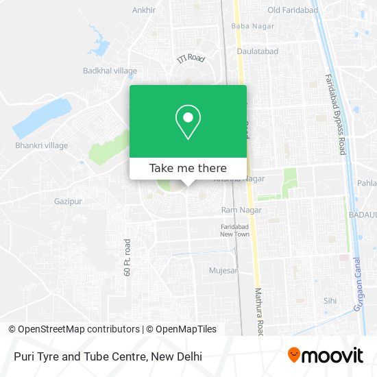Puri Tyre and Tube Centre map