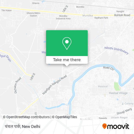 चंचल पार्क map