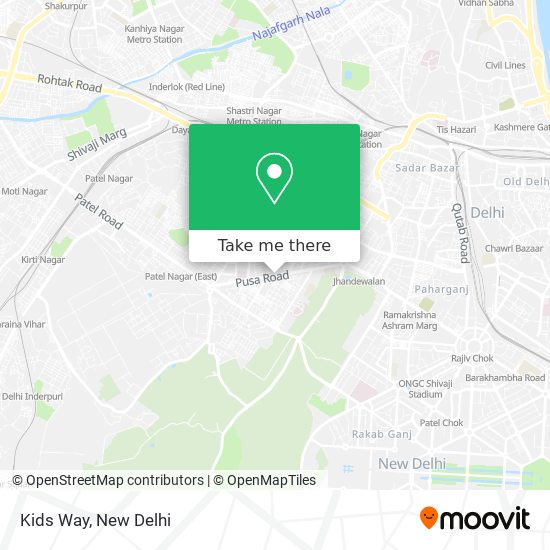 Kids Way map