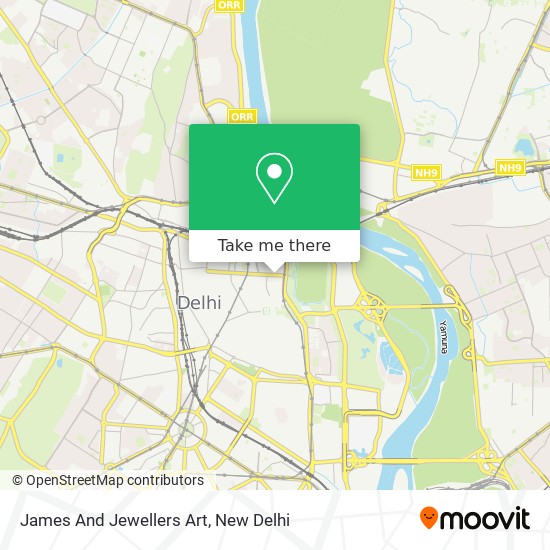 James And Jewellers Art map