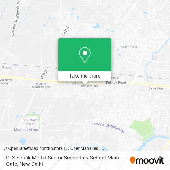 D. S Sainik Model Senior Sec School-Main Gate map