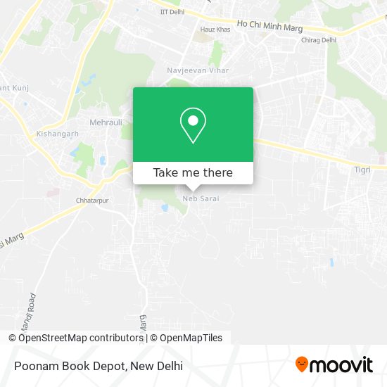 Poonam Book Depot map