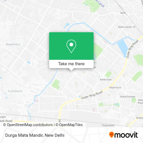 Durga Mata Mandir map
