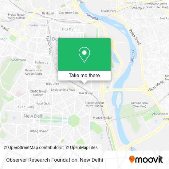 Observer Research Foundation map