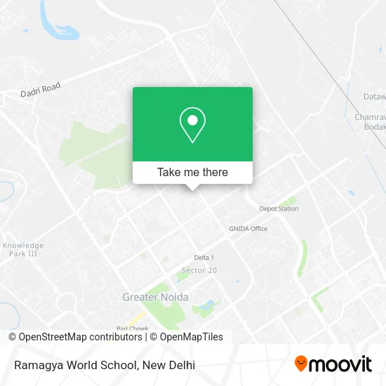 Ramagya World School map
