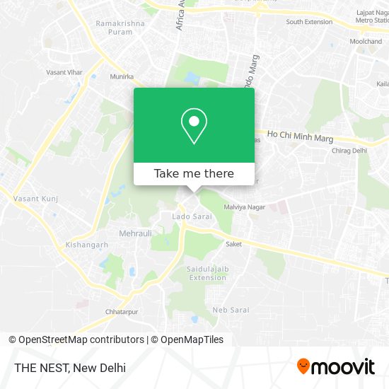 THE NEST map