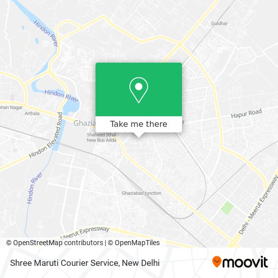 Shree Maruti Courier Service map