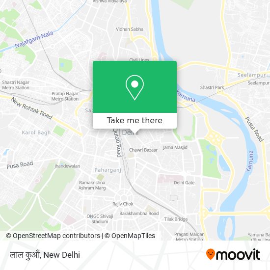 लाल कुआँ map