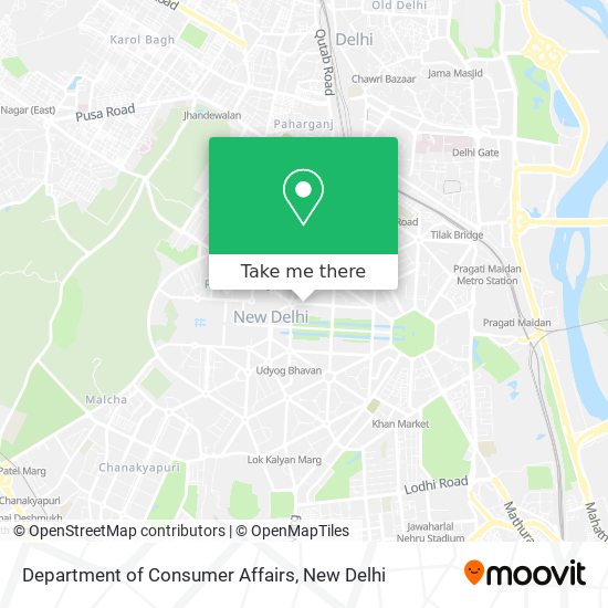Department of Consumer Affairs map