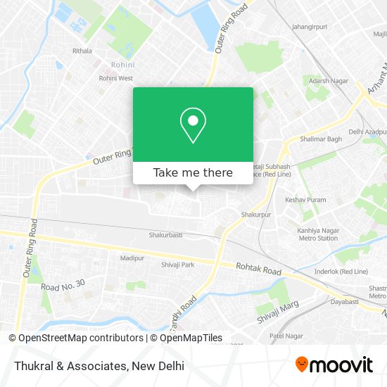 Thukral & Associates map