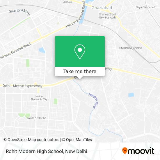 Rohit Modern High School map