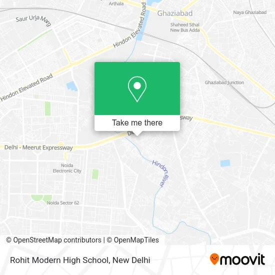 Rohit Modern High School map