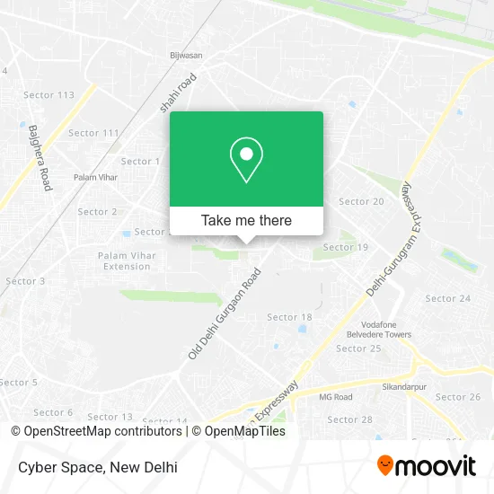 Cyber Space map
