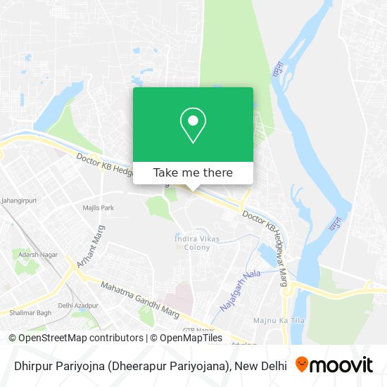Dhirpur Pariyojna (Dheerapur Pariyojana) map