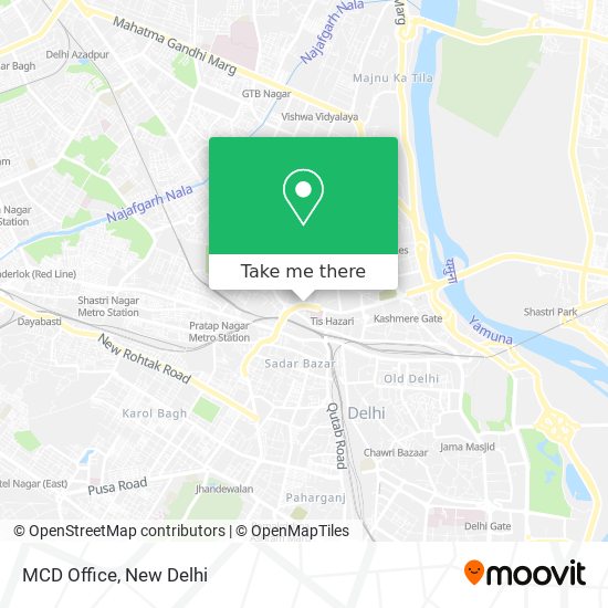 MCD Office map