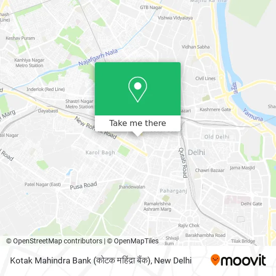 Kotak Mahindra Bank (कोटक महिंद्रा बैंक) map