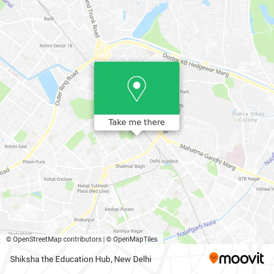 Shiksha the Education Hub map