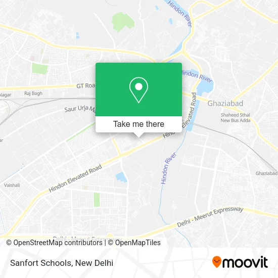 Sanfort Schools map