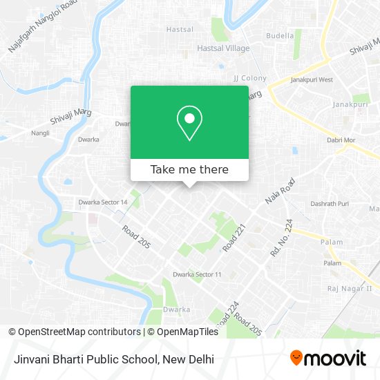 Jinvani Bharti Public School map