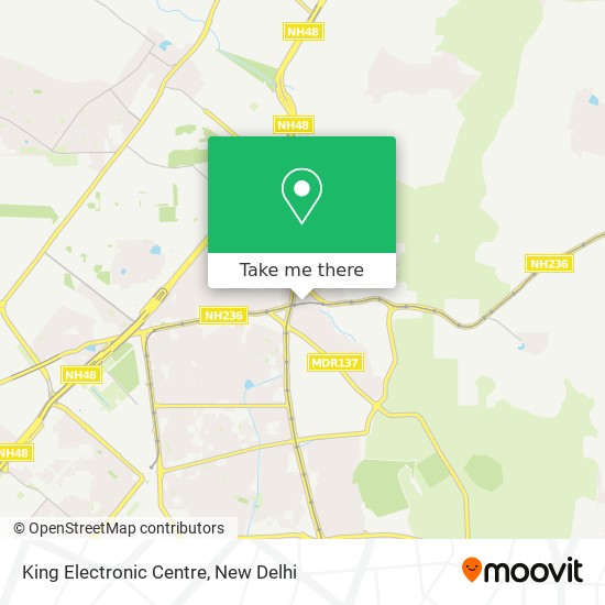 King Electronic Centre map