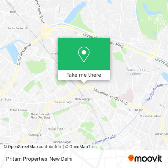 Pritam Properties map