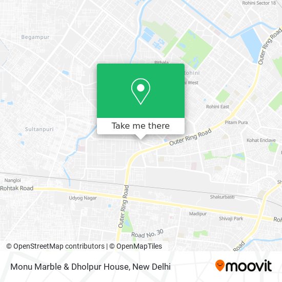 Monu Marble & Dholpur House map