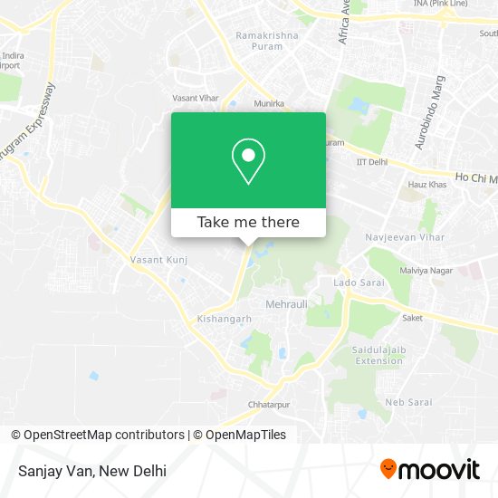Sanjay Van map