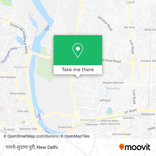 गामरी-सुदामा पुरी map