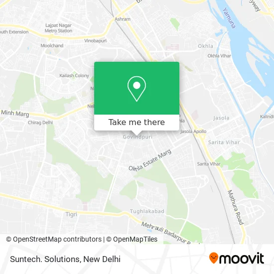 Suntech. Solutions map