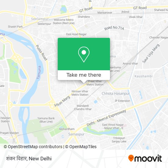 शंकर विहार map
