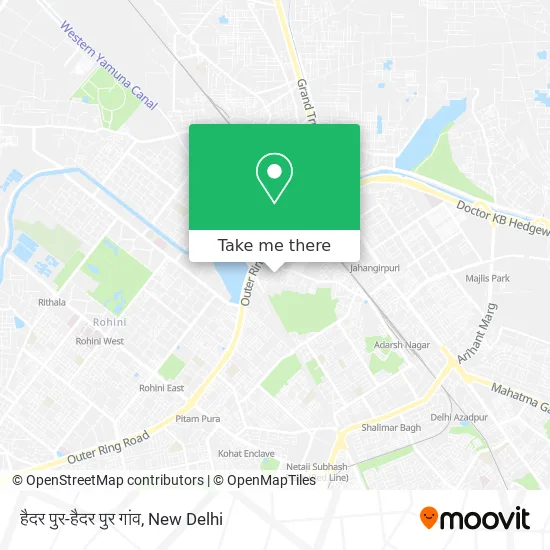 हैदर पुर-हैदर पुर गांव map