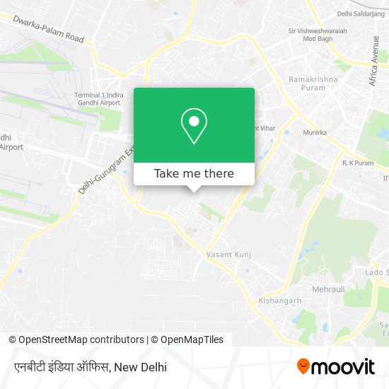 एनबीटी इंडिया ऑफिस map