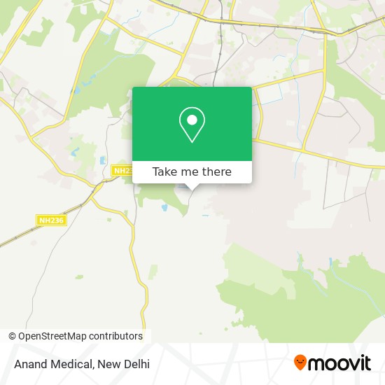 Anand Medical map